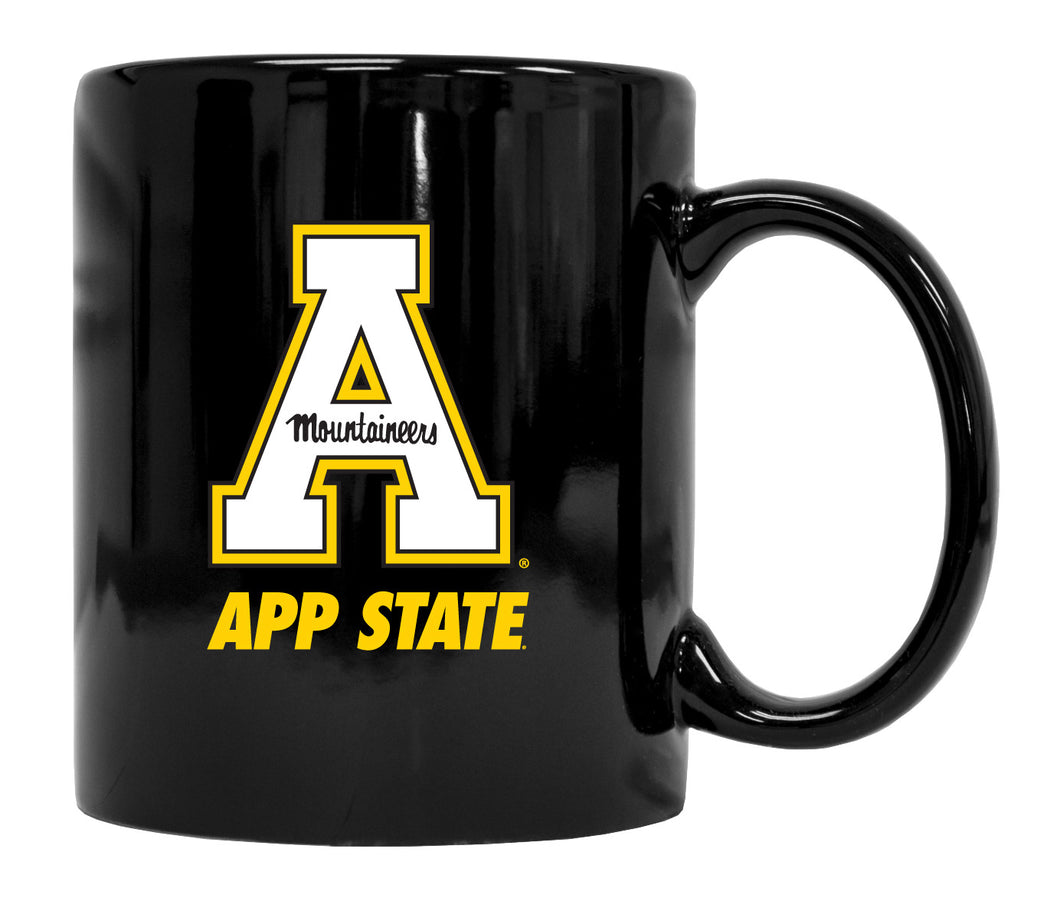 Appalachian State Black Ceramic NCAA Fan Mug 2-Pack (Black)