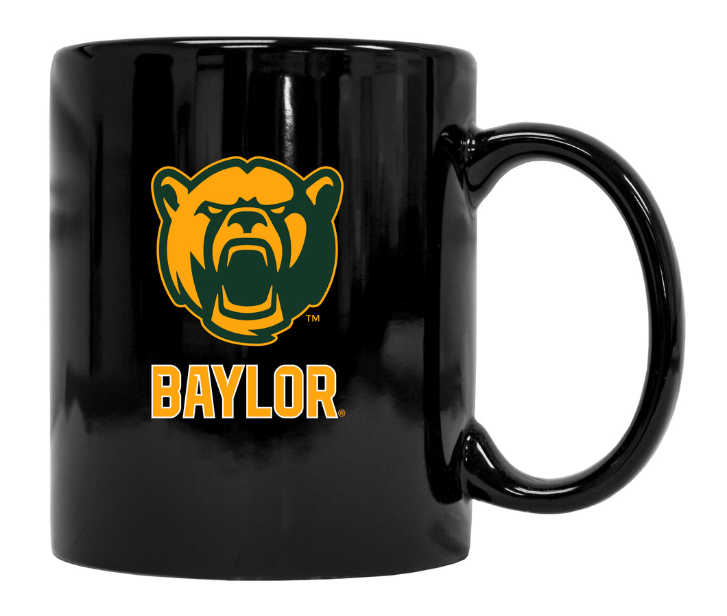 Baylor Bears Black Ceramic NCAA Fan Mug 2-Pack (Black)