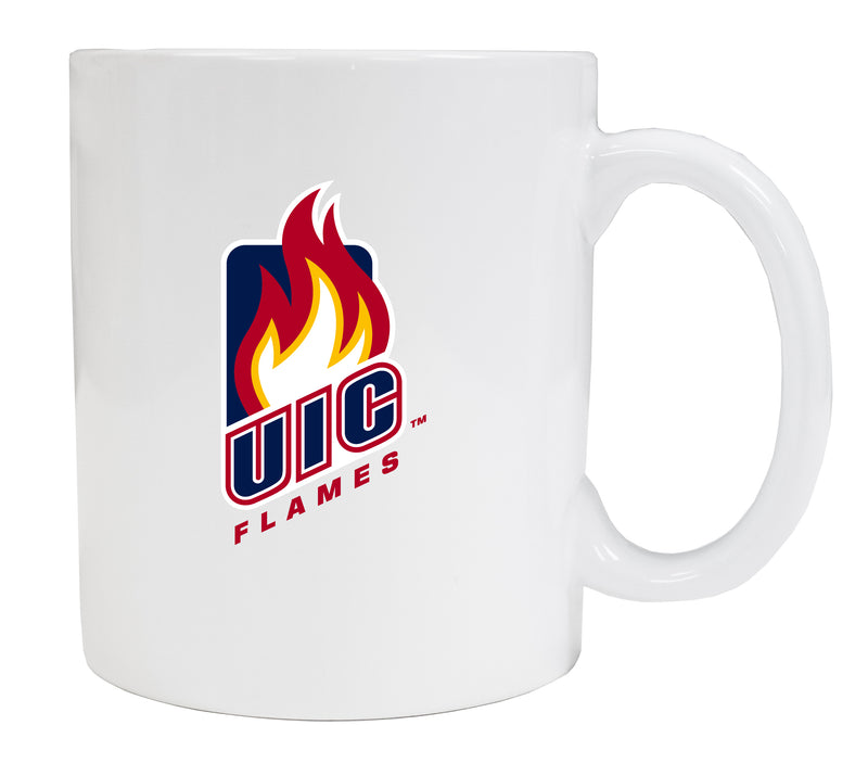 University of Illinois at Chicago White Ceramic NCAA Fan Mug (White)