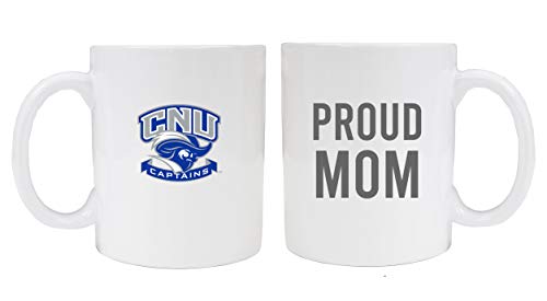 Christopher Newport Captains Proud Mom Ceramic Coffee Mug - White