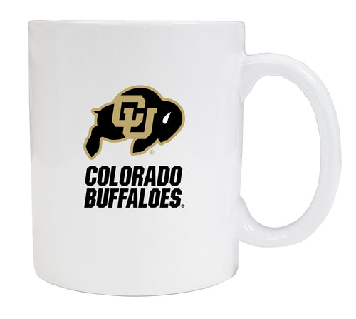 Colorado Buffaloes White Ceramic NCAA Fan Mug (White)
