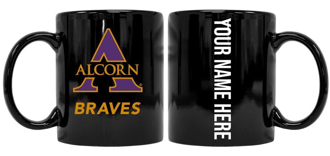 Personalized Alcorn State Braves 8 oz Ceramic NCAA Mug with Your Name