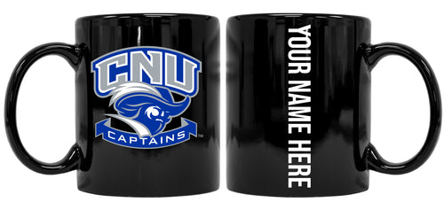 Personalized Christopher Newport Captains 8 oz Ceramic NCAA Mug with Your Name