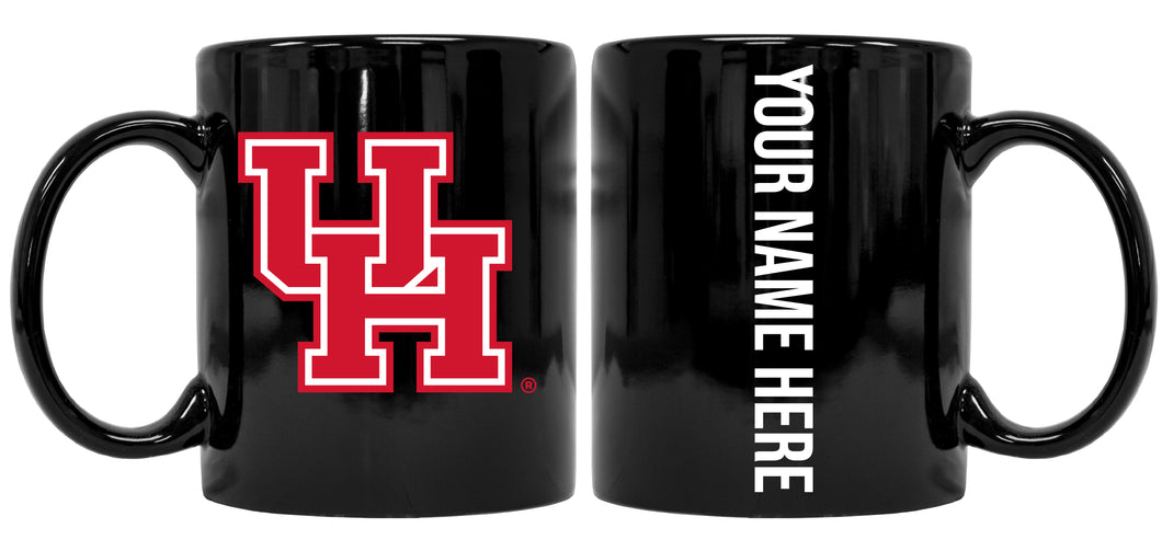 Collegiate Custom Personalized University of Houston 8 oz Ceramic Mug with Your Name
