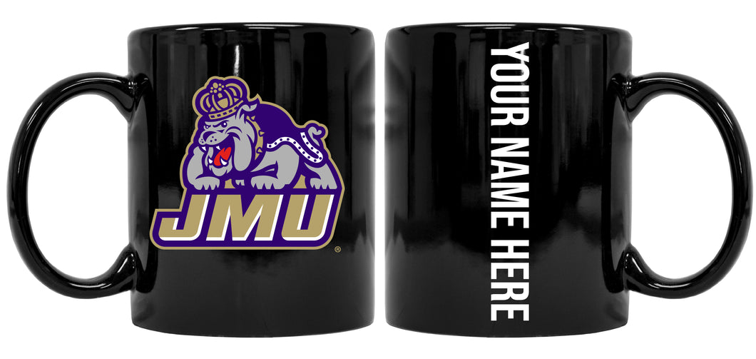 Personalized James Madison Dukes 8 oz Ceramic NCAA Mug with Your Name
