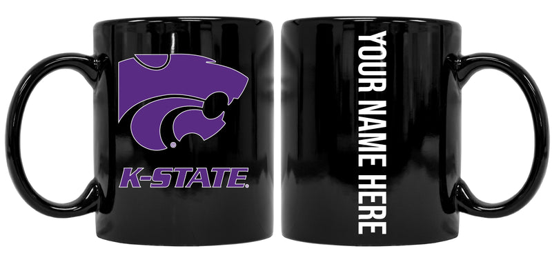 Personalized Kansas State Wildcats 8 oz Ceramic NCAA Mug with Your Name