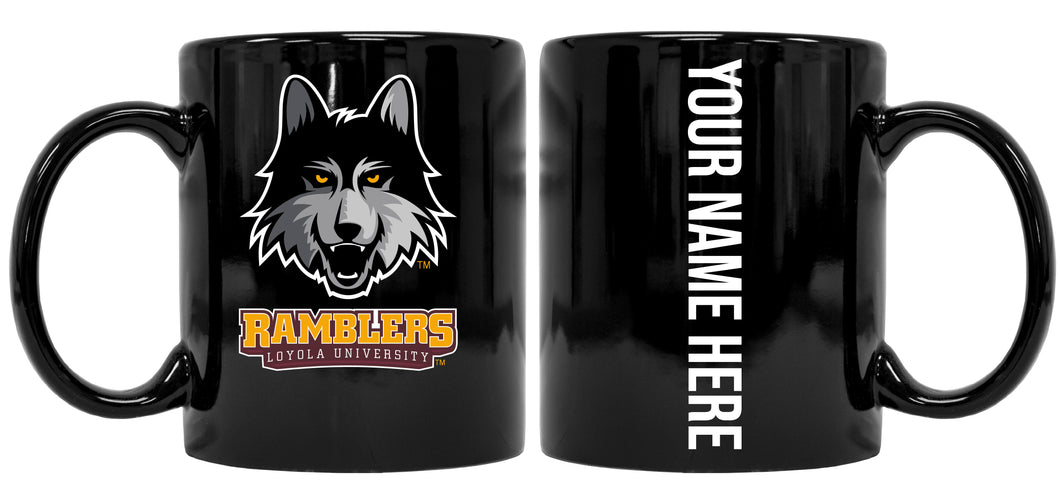 Personalized Loyola University Ramblers 8 oz Ceramic NCAA Mug with Your Name