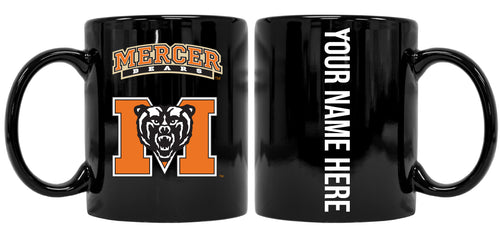 Personalized Mercer University 8 oz Ceramic NCAA Mug with Your Name