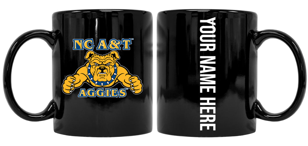 Collegiate Custom Personalized North Carolina A&T State Aggies 8 oz Ceramic Mug with Your Name