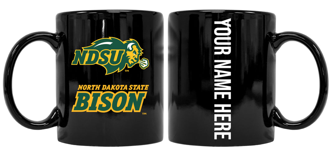 Personalized North Dakota State Bison 8 oz Ceramic NCAA Mug with Your Name