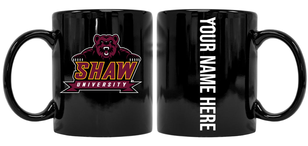 Personalized Shaw University Bears 8 oz Ceramic NCAA Mug with Your Name
