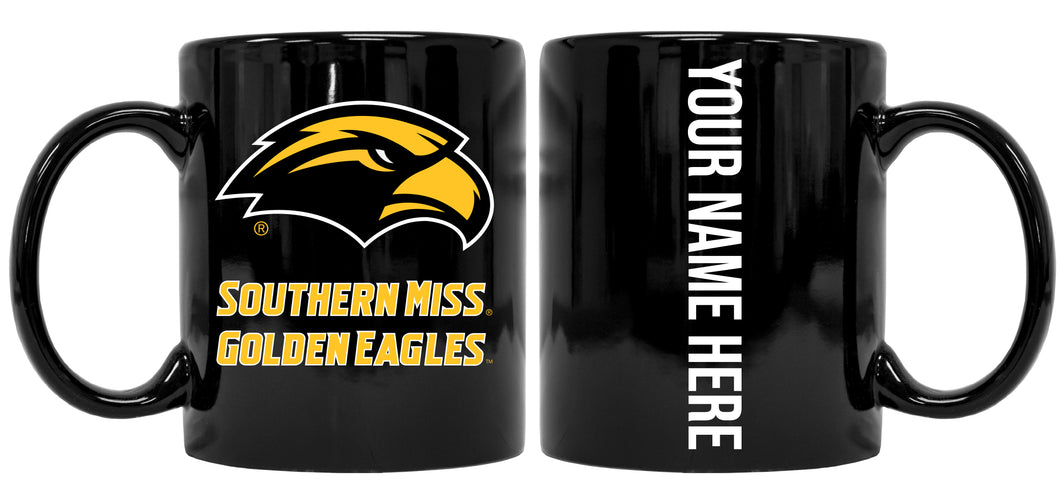 Personalized Southern Mississippi Golden Eagles 8 oz Ceramic NCAA Mug with Your Name