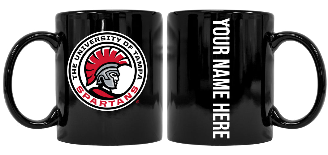 Personalized University of Tampa Spartans 8 oz Ceramic NCAA Mug with Your Name