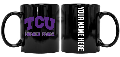 Personalized TCU Horned Frogs 8 Oz Ceramic NCAA Mug With Your Name
