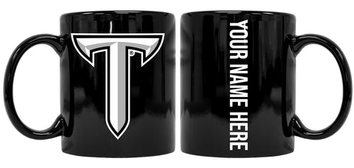 Personalized Troy University 8 oz Ceramic NCAA Mug with Your Name