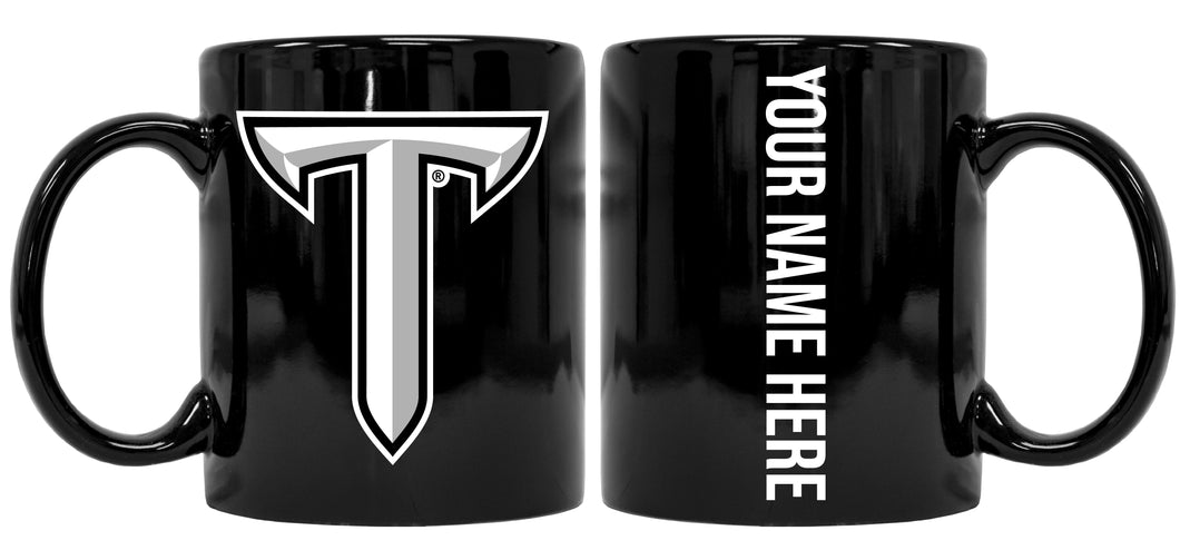 Personalized Troy University 8 oz Ceramic NCAA Mug with Your Name