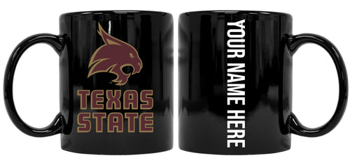 Personalized Texas State Bobcats 8 oz Ceramic NCAA Mug with Your Name