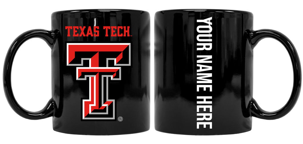 Collegiate Custom Personalized Texas Tech Red Raiders 8 oz Ceramic Mug with Your Name