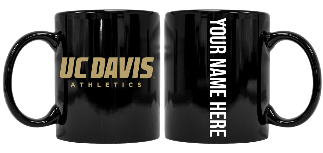 Personalized UC Davis Aggies 8 oz Ceramic NCAA Mug with Your Name
