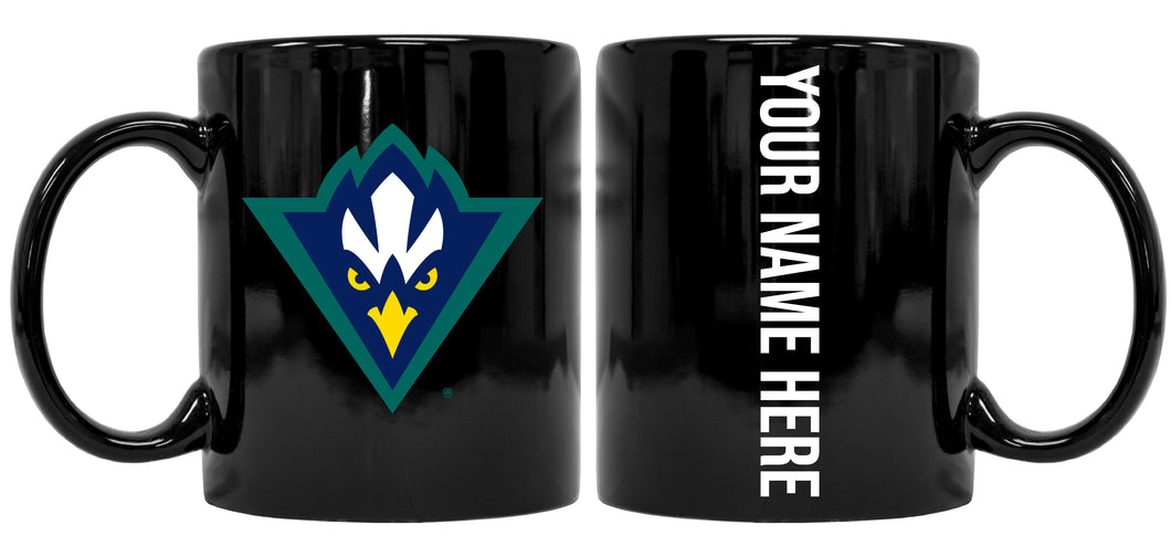 Personalized North Carolina Wilmington Seahawks 8 oz Ceramic NCAA Mug with Your Name