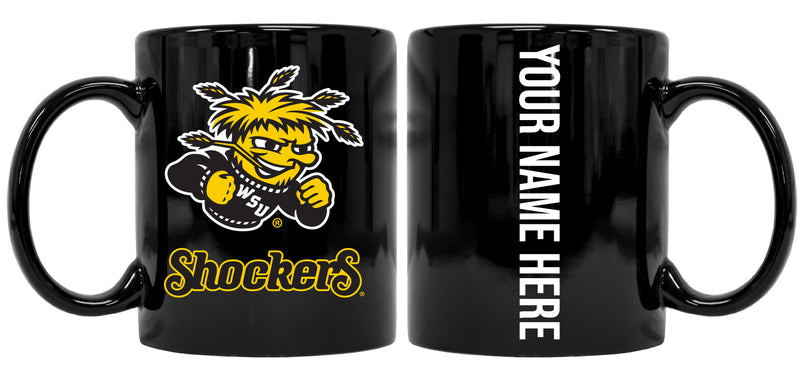 Personalized Wichita State Shockers 8 oz Ceramic NCAA Mug with Your Name