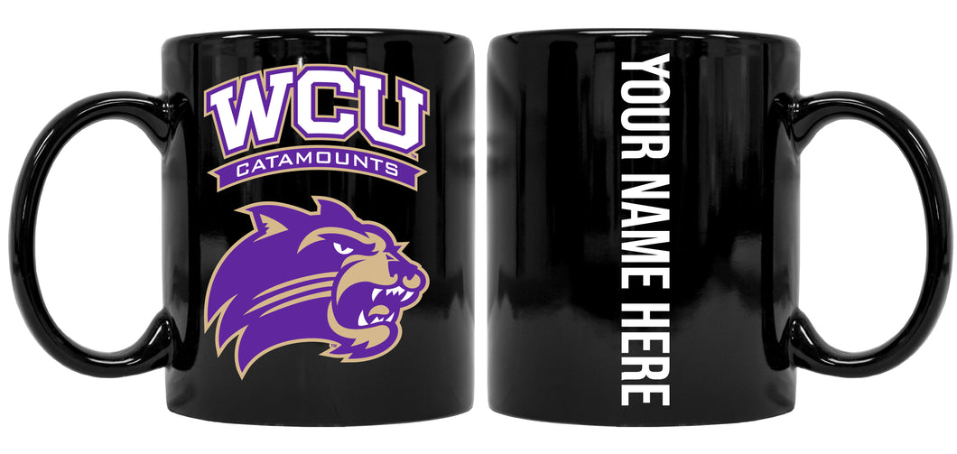 Personalized Western Carolina University 8 oz Ceramic NCAA Mug with Your Name