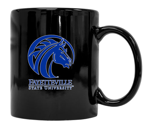 Fayetteville State University Black Ceramic NCAA Fan Mug 2-Pack (Black)