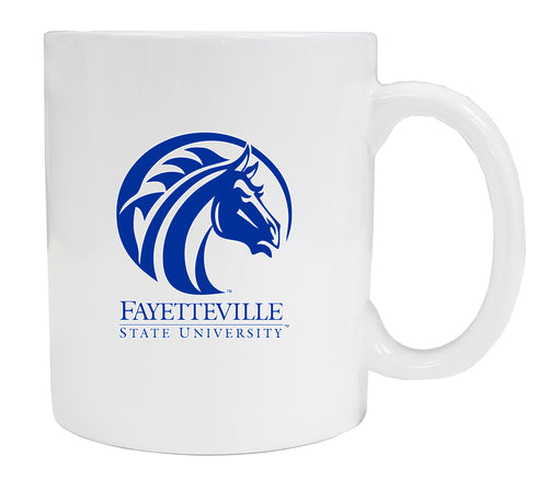 Fayetteville State University White Ceramic NCAA Fan Mug (White)