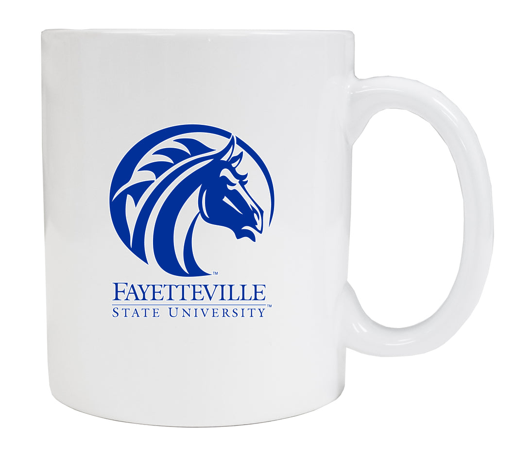 Fayetteville State University White Ceramic NCAA Fan Mug (White)