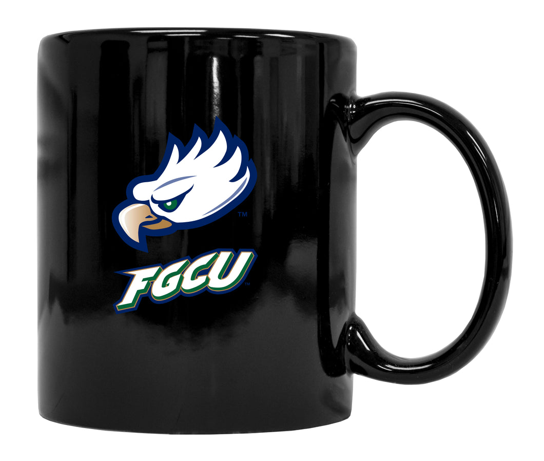 Florida Gulf Coast Eagles Black Ceramic Mug 2-Pack (Black).