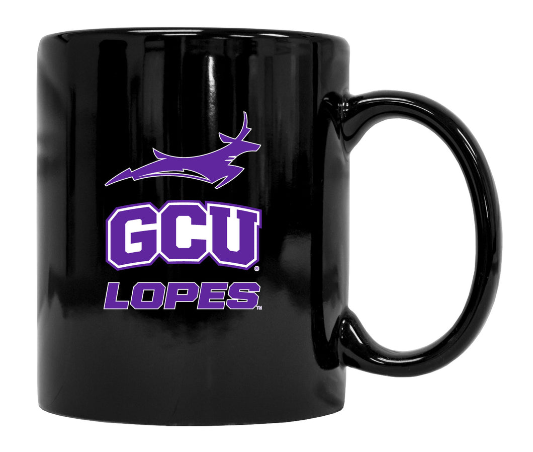 Grand Canyon University Lopes Black Ceramic Mug 2-Pack (Black).