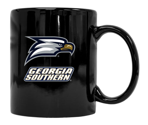 Georgia Southern Eagles Black Ceramic NCAA Fan Mug 2-Pack (Black)