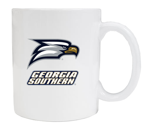Georgia Southern Eagles White Ceramic NCAA Fan Mug (White)