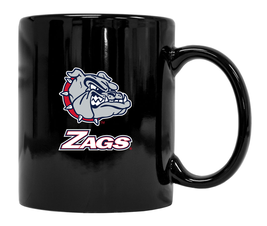Gonzaga Bulldogs Black Ceramic NCAA Fan Mug 2-Pack (Black)