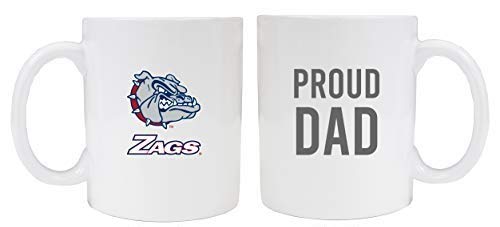 Gonzaga Bulldogs Proud Dad Ceramic Coffee Mug - White