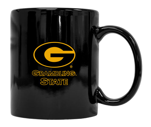 Grambling University Tigers Black Ceramic Coffee NCAA Fan Mug (Black)