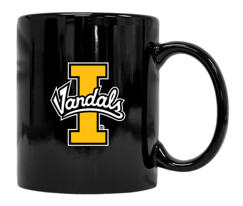 Idaho Vandals Black Ceramic Coffee NCAA Fan Mug 2-Pack (Black)