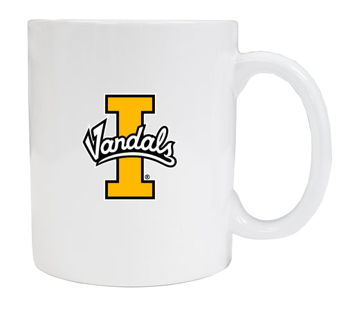 Idaho Vandals White Ceramic Coffee NCAA Fan Mug 2-Pack (White)