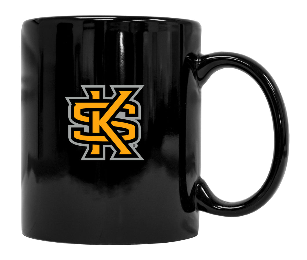 Kennesaw State Unviersity Black Ceramic Mug (Black).