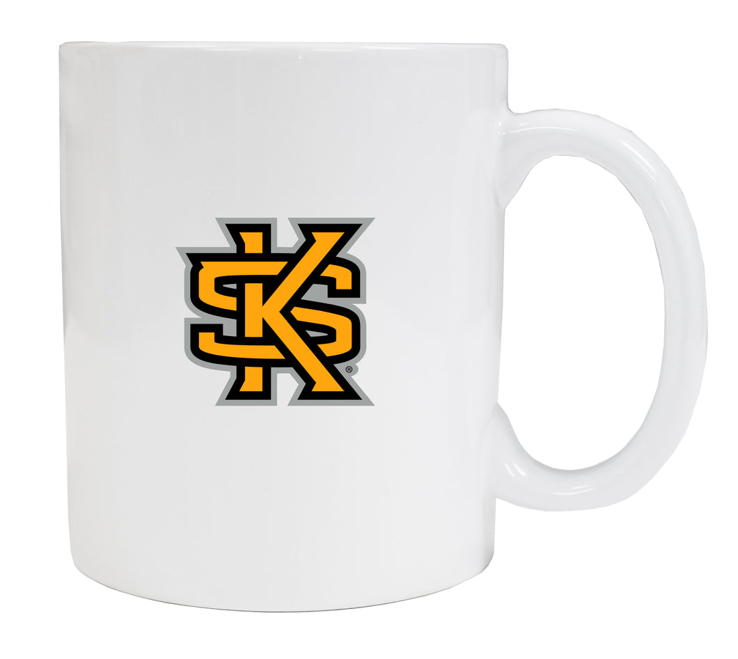 Kennesaw State Unviersity White Ceramic Mug (White).