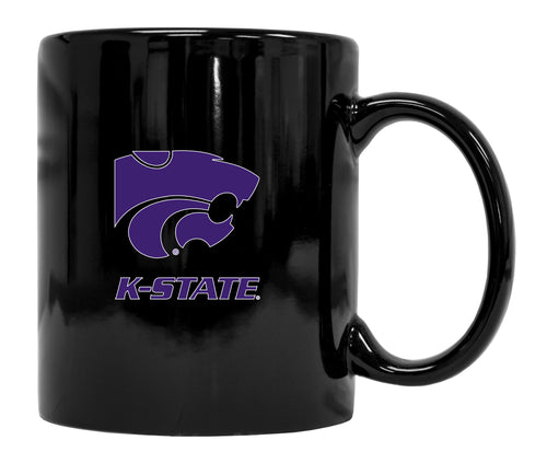 Kansas State Wildcats Black Ceramic NCAA Fan Mug (Black)