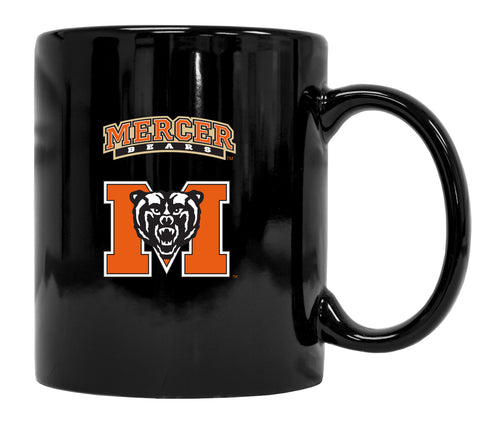 Mercer University Black Ceramic NCAA Fan Mug 2-Pack (Black)