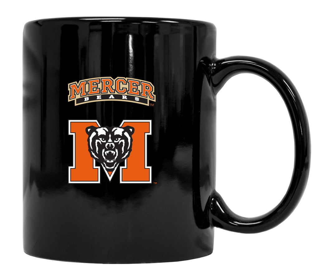 Mercer University Black Ceramic NCAA Fan Mug 2-Pack (Black)