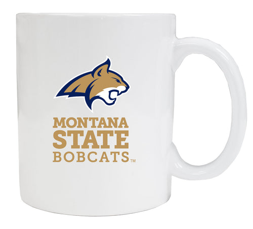 Montana State Bobcats White Ceramic NCAA Fan Mug (White)