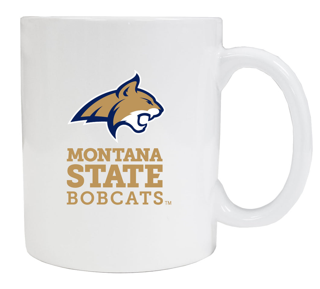 Montana State Bobcats White Ceramic Mug (White).