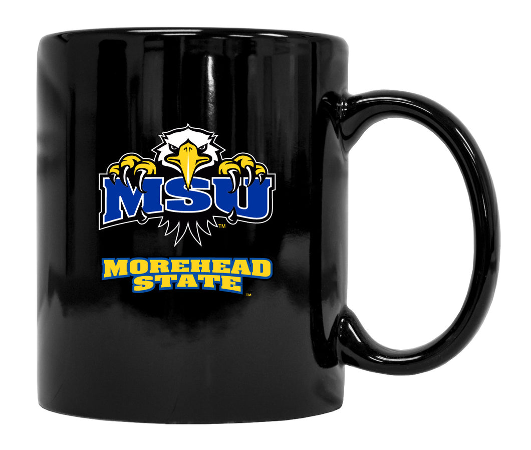 Morehead State University Black Ceramic Coffee Mug 2-Pack (Black).