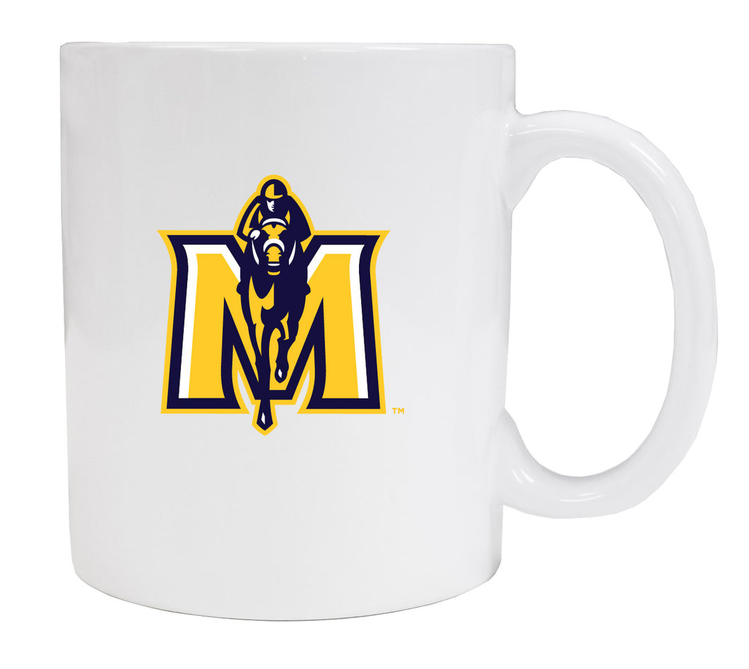 Murray State University White Ceramic Coffee NCAA Fan Mug 2-Pack (White)