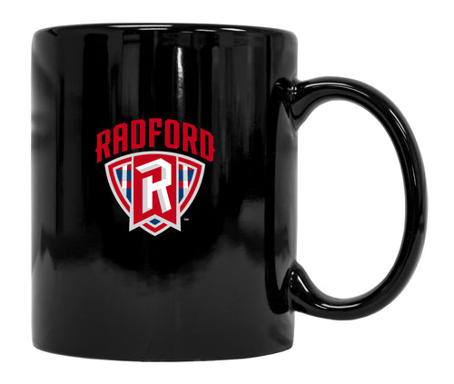 Radford University Highlanders Black Ceramic NCAA Fan Mug 2-Pack (Black)