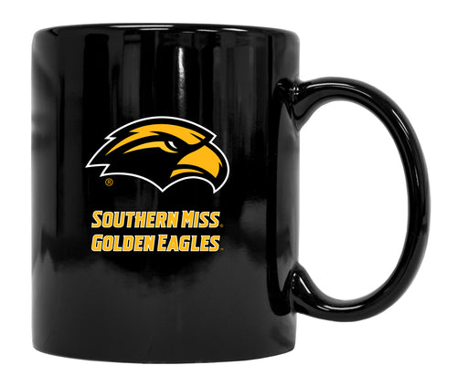 Southern Mississippi Golden Eagles Black Ceramic NCAA Fan Mug 2-Pack (Black)
