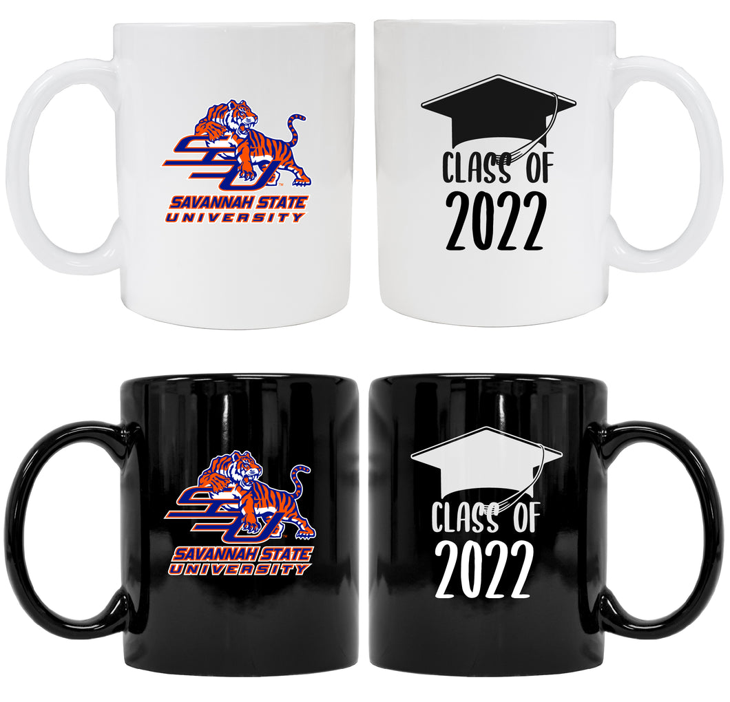 Savannah State University Grad Ceramic Coffee Mug Black